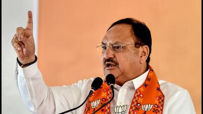BJP chief JP Nadda. (PTI) BJP chief JP Nadda. (PTI)