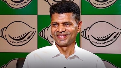 BJD leader V Karthikeyan Pandian (PTI) BJD leader V Karthikeyan Pandian (PTI)