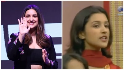 Parineeti Chopra featured in a special program for DD Chandigarh many years ago. Parineeti Chopra featured in a special program for DD Chandigarh many years ago.