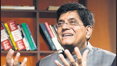 Piyush Goyal said that entire Shiv Sena and the entire NCP is with the BJP. (PTI) Piyush Goyal said that entire Shiv Sena and the entire NCP is with the BJP. (PTI)