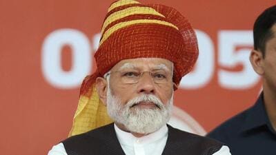 Prime Minister Narendra Modi during an election campaign rally on Wednesday. (Reuters Photo) Prime Minister Narendra Modi during an election campaign rally on Wednesday. (Reuters Photo)