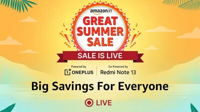 Amazon Great Summer Sale 2024: Enjoy savings like never before. Amazon Great Summer Sale 2024: Enjoy savings like never before.