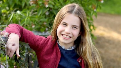 The photo has taken by Princess Charlotte's mother Catherine, the Princess of Wales. The photo has taken by Princess Charlotte's mother Catherine, the Princess of Wales.