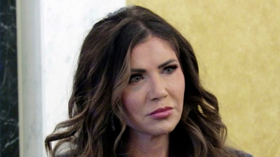Kristi Noem calls reports of her killing her family dog ‘fake news’ (AP Photo/Jack Dura, File) (AP)
