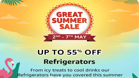 Amazon Great Summer Sale: Up to 55% off on refrigerators
