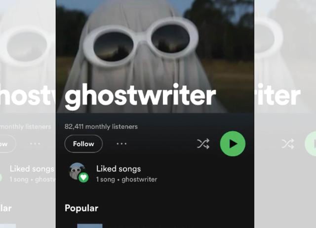 Heart on My Sleeve was written and produced by ghostwriter977, but it sounds like Drake and The Weeknd. Heart on My Sleeve was written and produced by ghostwriter977, but it sounds like Drake and The Weeknd.