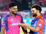 Delhi Capitals' captain Rishabh Pant and Rajasthan Royals' captain Sanju Samson interact. Delhi Capitals' captain Rishabh Pant and Rajasthan Royals' captain Sanju Samson interact.