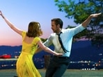 Ryan Gosling and Emma Stone in a still from La La Land.