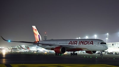 An Air India flight. (HT File)