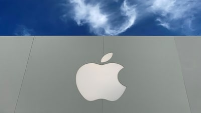 The Apple logo is shown atop an Apple store at a shopping mall in La Jolla, California, US. (Reuters)