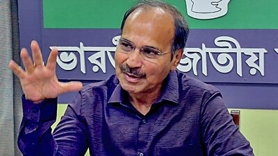 Congress leader Adhir Ranjan Chowdhury. (PTI) Congress leader Adhir Ranjan Chowdhury. (PTI)