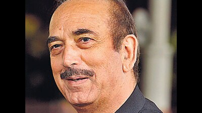 Congress leader Ghulam Nabi Azad. (HT File Photo)