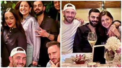 Anushka Sharma and Virat Kohli rang in her birthday in Bengaluru. Anushka Sharma and Virat Kohli rang in her birthday in Bengaluru.