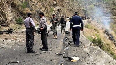 Five Chinese nationals working on a major dam construction site were killed along with their driver on March 26. (AFP) Five Chinese nationals working on a major dam construction site were killed along with their driver on March 26. (AFP)