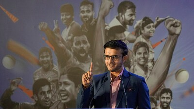 Former Indian cricketer Sourav Ganguly (PTI)