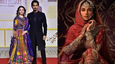Siddharth seemed impressed by Sanjay Leela Bhansali's Heeramandi, which stars his fiance Aditi Rao Hydari. Siddharth seemed impressed by Sanjay Leela Bhansali's Heeramandi, which stars his fiance Aditi Rao Hydari.