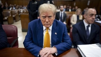On being asked if he required someone else to campaign for him, Trump, 77, asserted: "I don't think so", adding that "“I think we’re getting the word out.” (AP ) On being asked if he required someone else to campaign for him, Trump, 77, asserted: "I don't think so", adding that "“I think we’re getting the word out.” (AP )