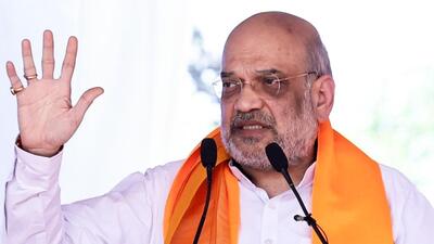 Union home minister Amit Shah. (PTI)