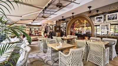 Gaylord restaurant opened doors recently after a transformation and exudes a bright, Parisian vibe in its alfresco seating area (Gaylord)