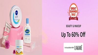 Amazon Great Summer Sale: Up to 60% off on beauty, makeup, and grooming essentials Amazon Great Summer Sale: Up to 60% off on beauty, makeup, and grooming essentials