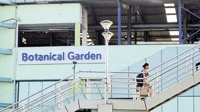 The Botanical Garden metro station (HT File) The Botanical Garden metro station (HT File)