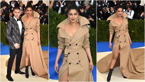 Priyanka Chopra made her Met Gala debut with Nick Jonas in 2017. Priyanka Chopra made her Met Gala debut with Nick Jonas in 2017.