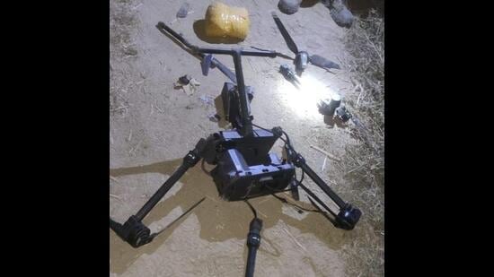 Drones were used by a Pakistan-based drug smuggler to transport the drugs in Amritsar district on Friday. (File photo)