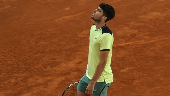 Spain's Carlos Alcaraz (AFP)
