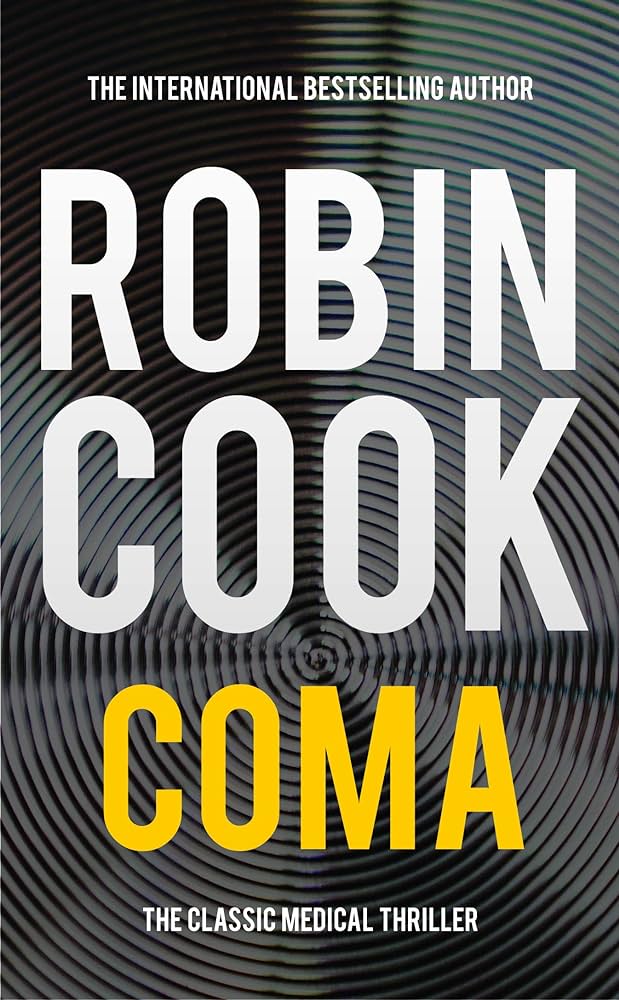 “Coma spent a long time on the New York Times Best Seller list, reaching #6 in the fiction category”. (Amazon) “Coma spent a long time on the New York Times Best Seller list, reaching #6 in the fiction category”. (Amazon)