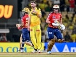 Punjab Kings' captain Sam Curran (R) and Shashank Singh (L) run between the wickets as Chennai Super Kings' Richard Gleeson looks on during the Indian Premier League (IPL) Twenty20 cricket match between Chennai Super Kings and Punjab Kings Punjab Kings' captain Sam Curran (R) and Shashank Singh (L) run between the wickets as Chennai Super Kings' Richard Gleeson looks on during the Indian Premier League (IPL) Twenty20 cricket match between Chennai Super Kings and Punjab Kings