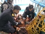 Indian Navy provides urgent medical aid to Iranian fishing vessel in Arabian Sea.