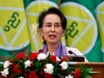 Myanmar's ousted leader Aung San Suu Kyi(AP)