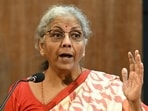 Union finance minister Nirmala Sitharaman (HT Photo)