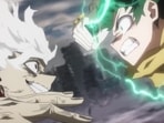 A still from My Hero Academia Season 7 premiere opening sequence. A still from My Hero Academia Season 7 premiere opening sequence.