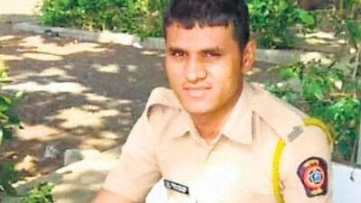 30-year-old constable Vishal Pawar 30-year-old constable Vishal Pawar