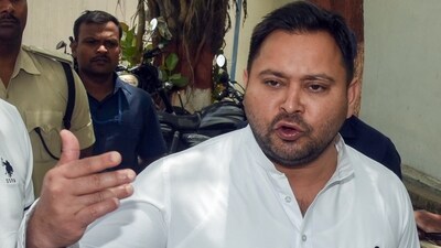 Former Bihar deputy chief minister and Rashtriya Janta Dal (RJD) leader, Tejashwi Yadav (ANI)