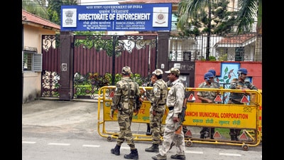 ED claimed in a statement issued last month that it has gathered evidence stating while Tuteja “was not officially a part of the excise department, yet he was actively involved with operations.” (Somanth Sen) ED claimed in a statement issued last month that it has gathered evidence stating while Tuteja “was not officially a part of the excise department, yet he was actively involved with operations.” (Somanth Sen)