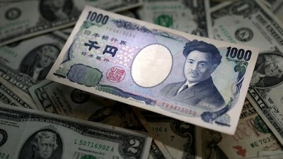 The yen has been falling primarily because of simple economic logic. (REUTERS)