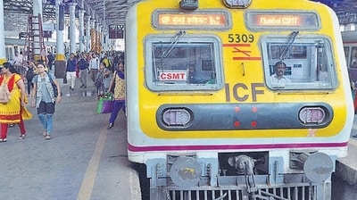 Mumbai, India - August 10, 2018: Local Train at CSMT Station in Mumbai. (HT Photo) Mumbai, India - August 10, 2018: Local Train at CSMT Station in Mumbai. (HT Photo)