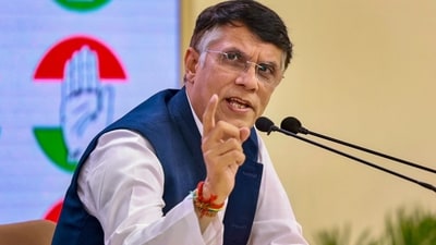 Congress leader Pawan Khera (PTI) Congress leader Pawan Khera (PTI)