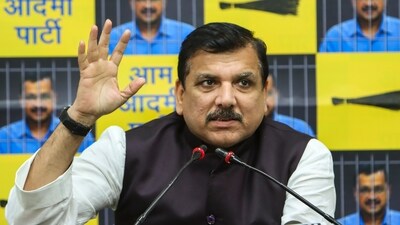 AAP leader Sanjay Singh (PTI) AAP leader Sanjay Singh (PTI)