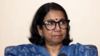 Puri Lok Sabha constituency Congress candidate Sucharita Mohanty (Twitter Photo) Puri Lok Sabha constituency Congress candidate Sucharita Mohanty (Twitter Photo)