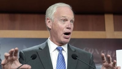 Speaking with Fox News host Kayleigh McEnany on Friday, Senator Ron Johnson stressed Palestinian children should not be granted asylum in the United States,. (AP ) Speaking with Fox News host Kayleigh McEnany on Friday, Senator Ron Johnson stressed Palestinian children should not be granted asylum in the United States,. (AP )