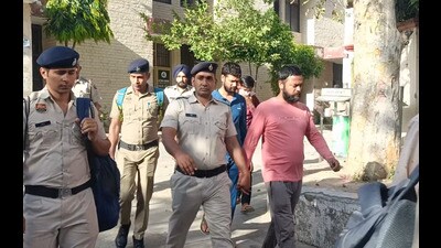 The court also imposed a fine of ₹2 lakh each on convicts that shall be paid to victims as compensation. (Sant Arora/HT) The court also imposed a fine of ₹2 lakh each on convicts that shall be paid to victims as compensation. (Sant Arora/HT)