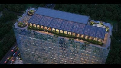 The group in its statement said that under Michelle Poonawalla’s guidance, with the expertise of Amar Builders, the tower will be built and work is likely to be completed by 2026. (HT PHOTO)