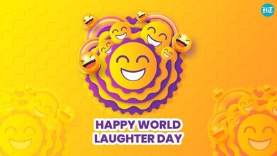 Happy World Laughter Day 2024: Check out these wishes, images, quotes, SMS, WhatsApp and Facebook status, and messages to share on World Laughter Day. (HT Photo) Happy World Laughter Day 2024: Check out these wishes, images, quotes, SMS, WhatsApp and Facebook status, and messages to share on World Laughter Day. (HT Photo)