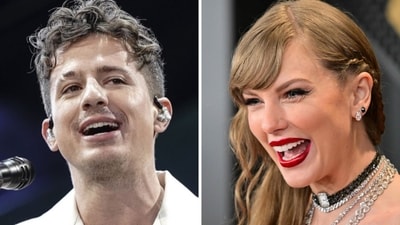 Taylor Swift namedropped Charlie Puth in a song in The Tortured Poets Department. Taylor Swift namedropped Charlie Puth in a song in The Tortured Poets Department.