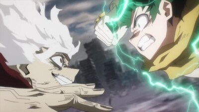 A still from My Hero Academia Season 7 premiere opening sequence. (Studio Bones) A still from My Hero Academia Season 7 premiere opening sequence. (Studio Bones)