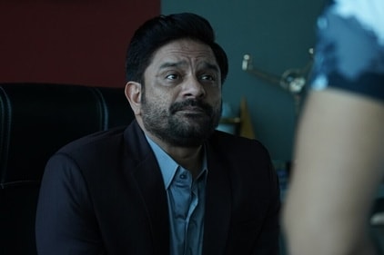 Jaideep Ahlawat plays Deepankar Sanyal in The Broken News Jaideep Ahlawat plays Deepankar Sanyal in The Broken News