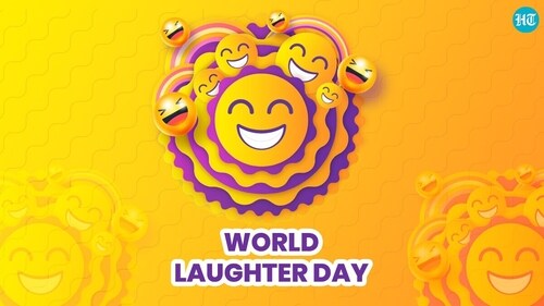 Happy World Laughter Day 2024: Happy World Laughter Day to your friends and family. (HT Photo) Happy World Laughter Day 2024: Happy World Laughter Day to your friends and family. (HT Photo)